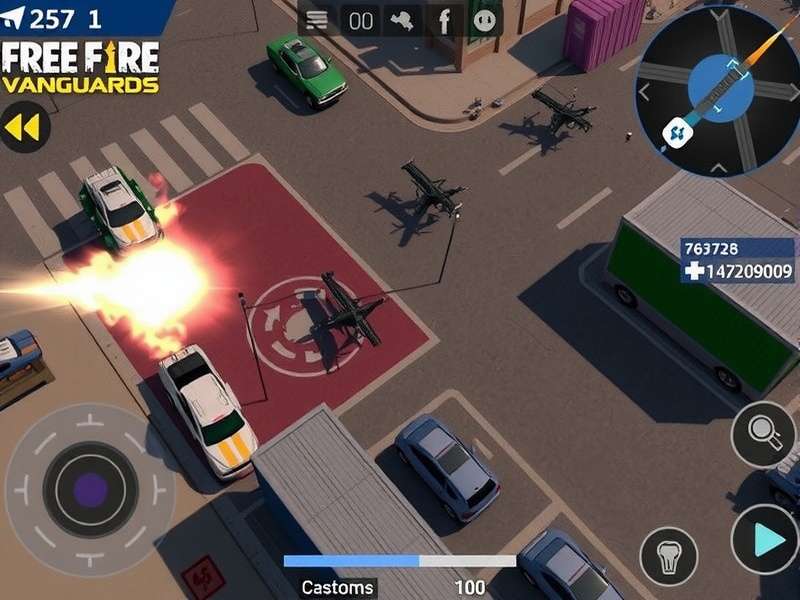 Free Fire Combat Vanguards Gameplay Screenshot